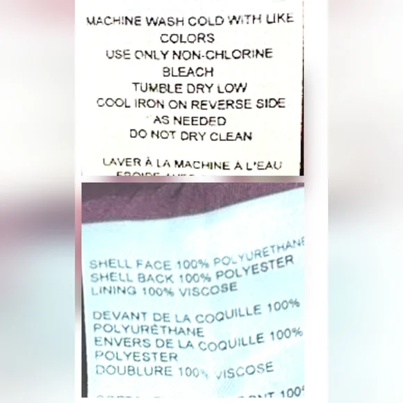 Anthropologie Maeve Faux Leather Pinafore Dress Plum Side Buttons Back Bow Sz XS - Picture 14 of 16